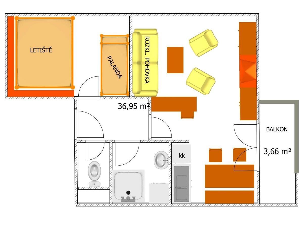 Apartman 6 U Sjezdovek Rokytnice nad Jizerou Zewnętrze zdjęcie